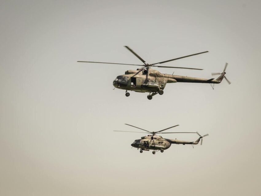 Elicopter IAR-330 suferă defecțiune tehnică la Reșița